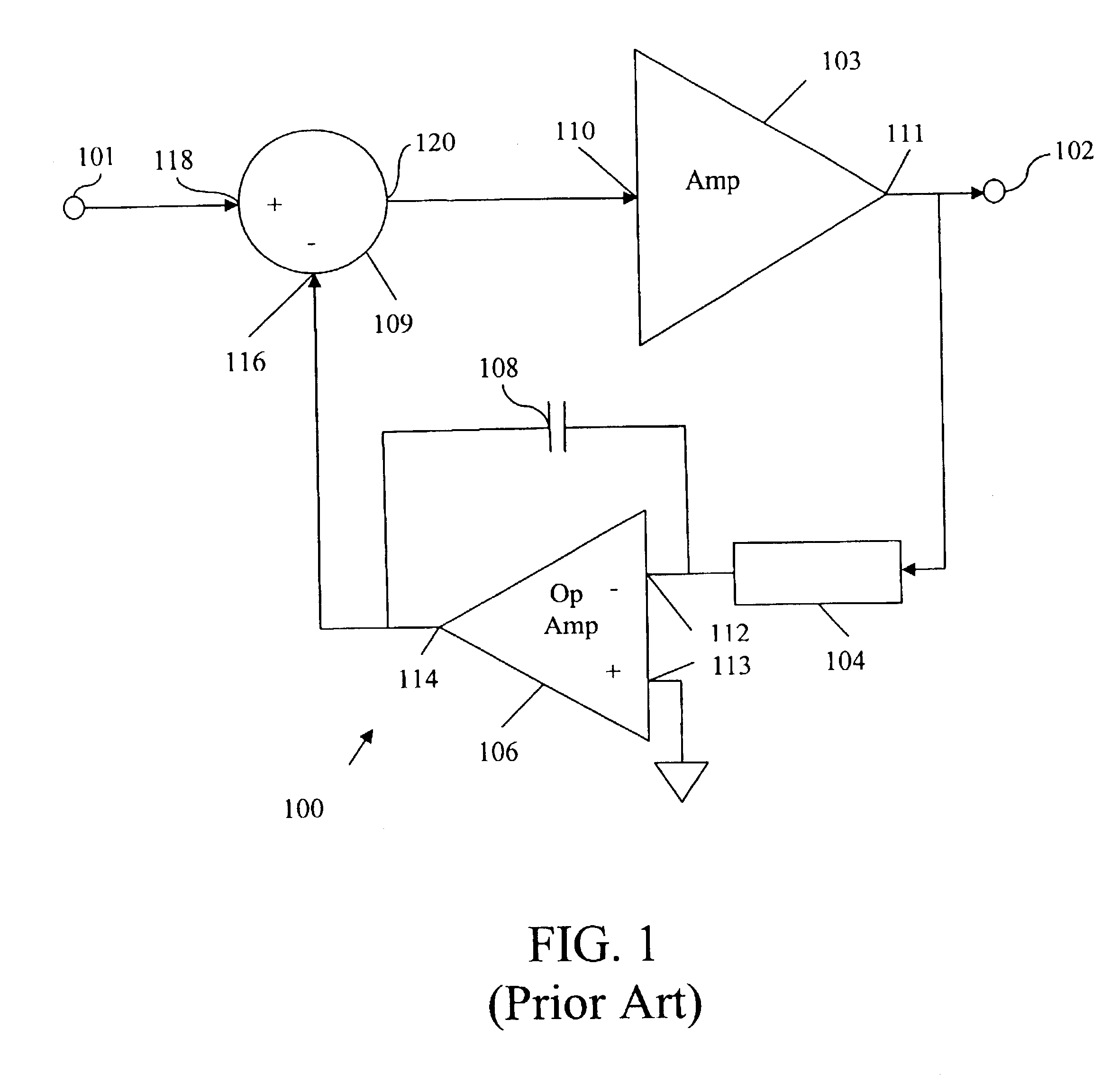 Electronic amplifier