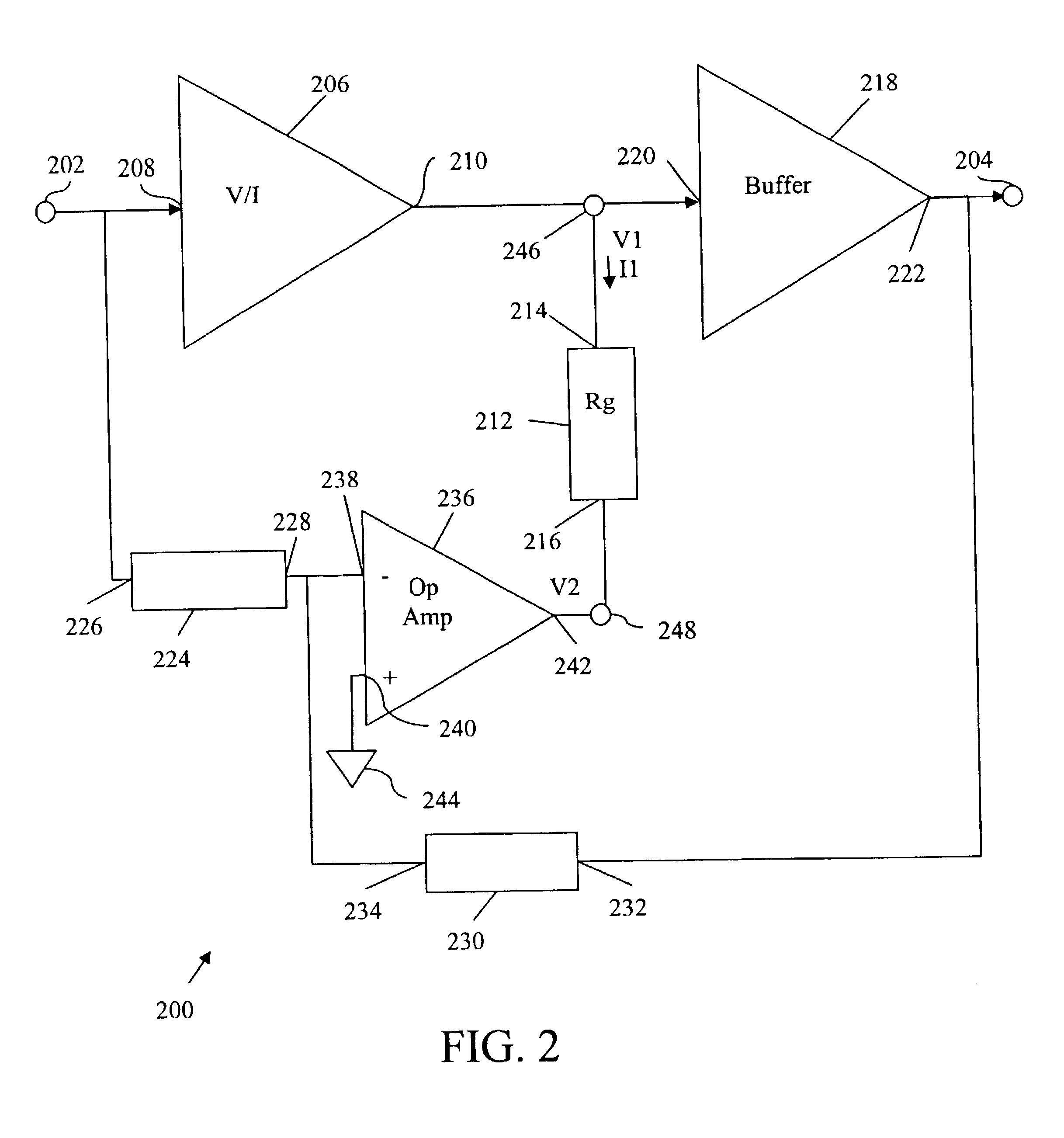 Electronic amplifier