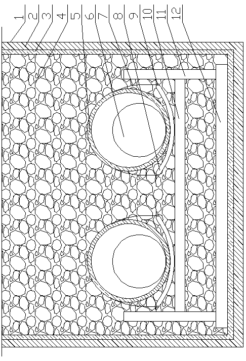 Environment-adaptive cable channel and construction method thereof