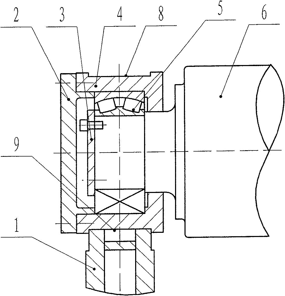 Quick fixing mechanism of lower roller