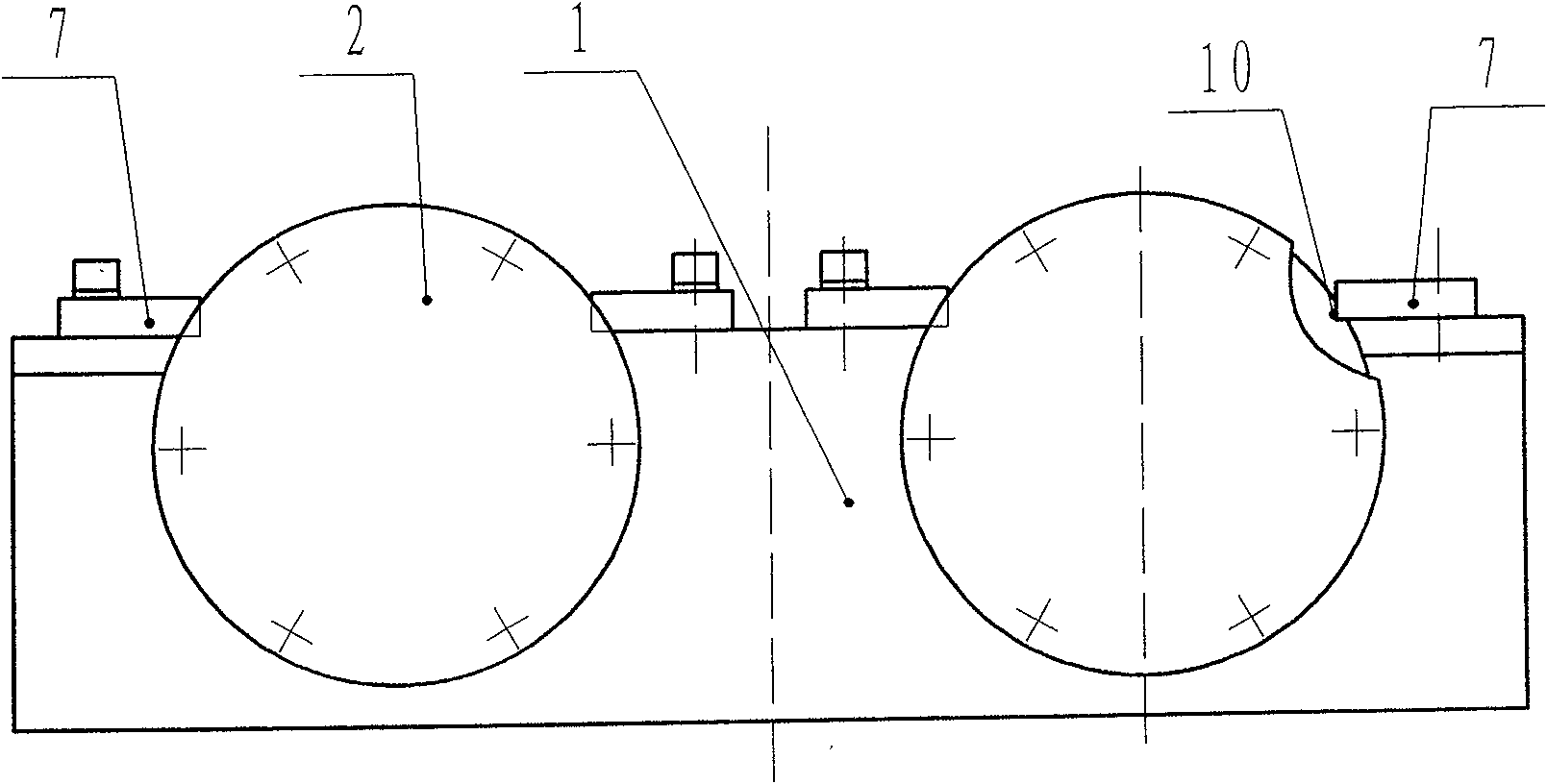 Quick fixing mechanism of lower roller