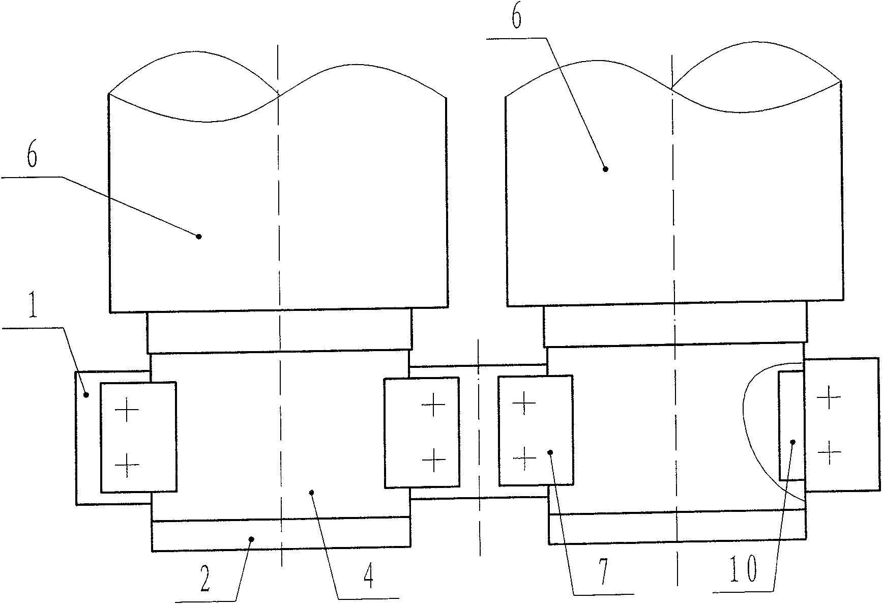 Quick fixing mechanism of lower roller