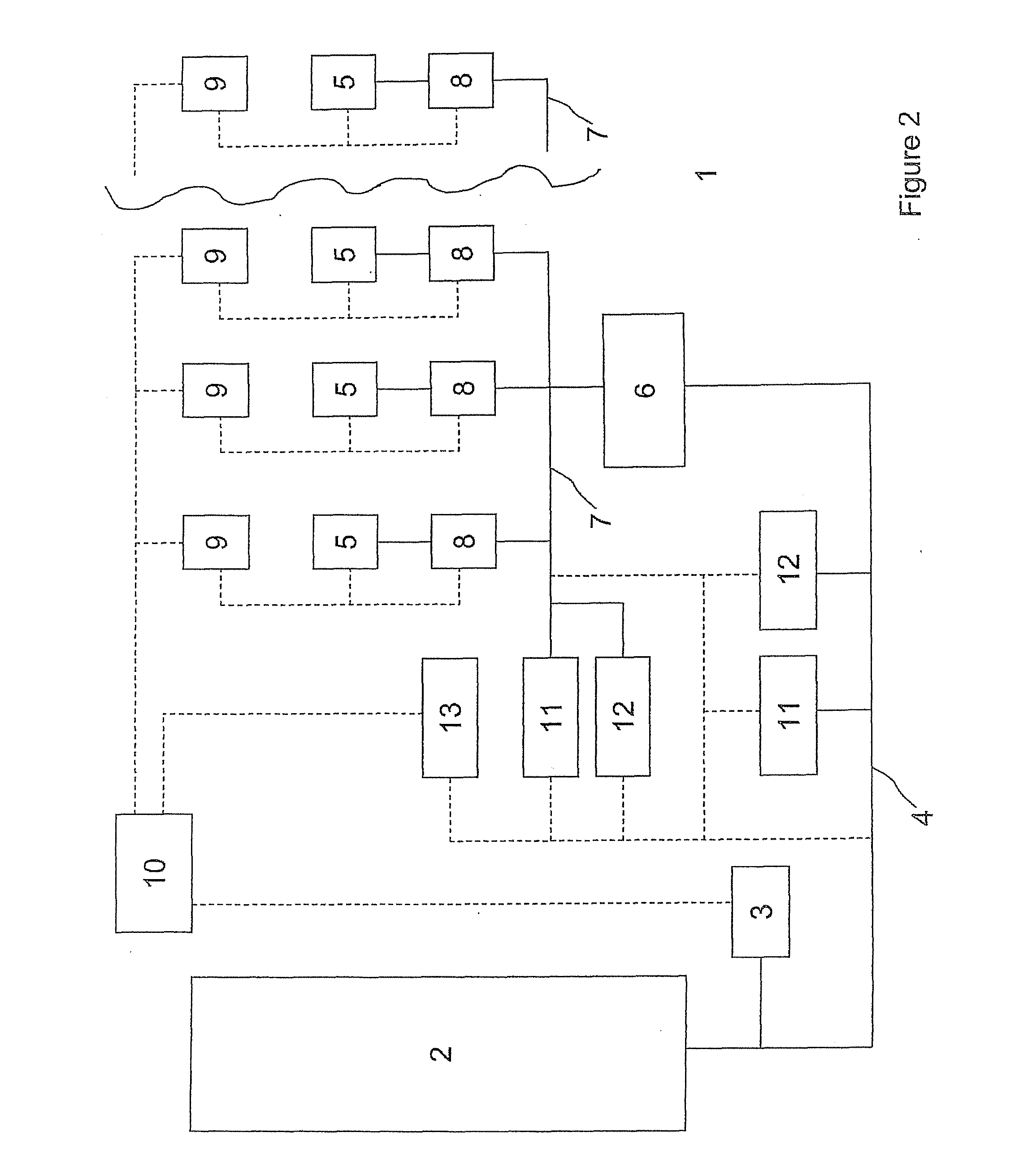 Power dispatch system for electrolytic production of hydrogen from wind power