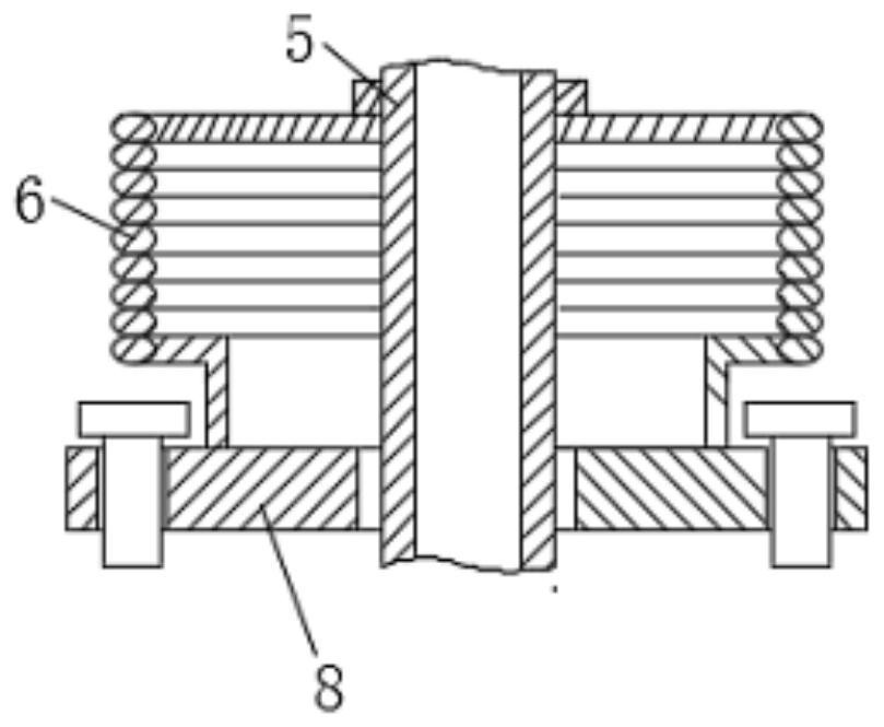 Plume particle settling protection device for electric propulsion test and its vacuum test system