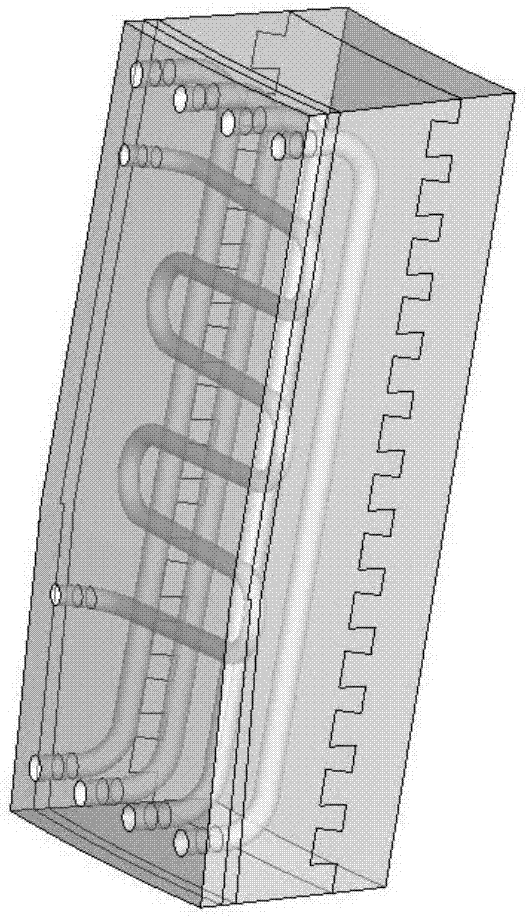 Online blast furnace soft melting zone root position monitoring method