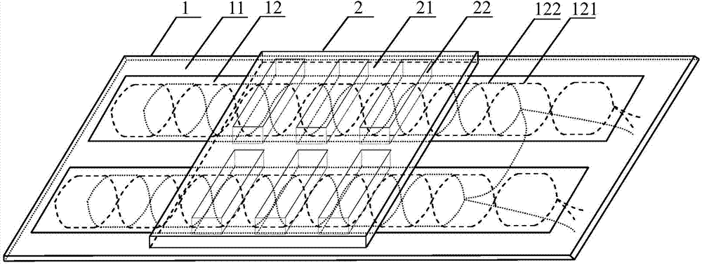 Time-grating linear displacement sensor