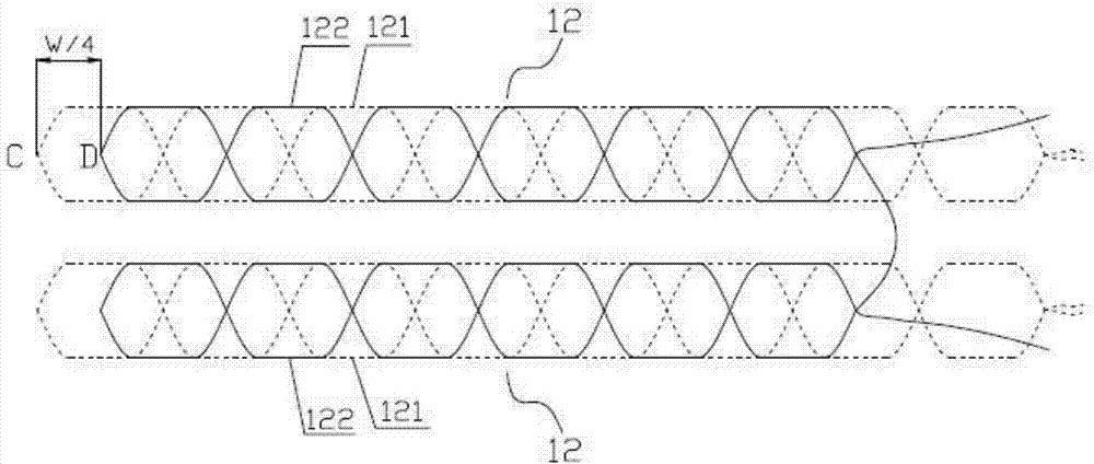 Time-grating linear displacement sensor