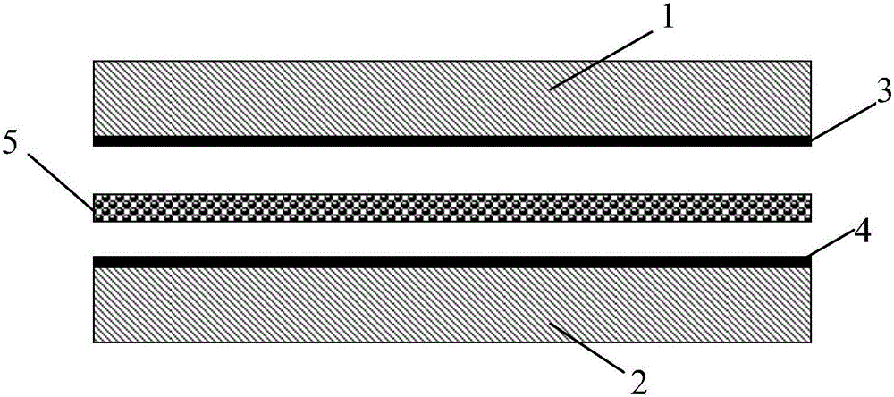 Capacitive flexible pressure sensor based on composite material dielectric layer and preparation method of capacitive flexible pressure sensor