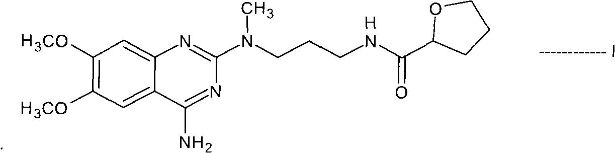 Process for the preparation of alfuzosin and salts thereof