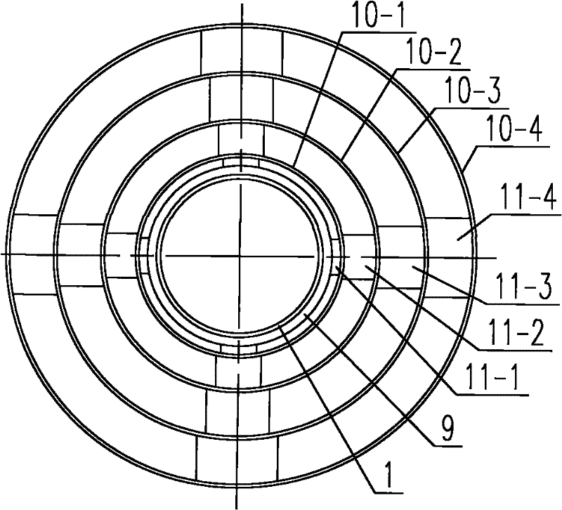 High voltage outgoing line device of extra-high voltage transformer