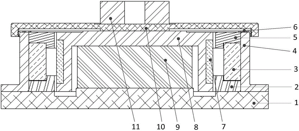 Electromagnetic type active and passive integrated vibration isolator