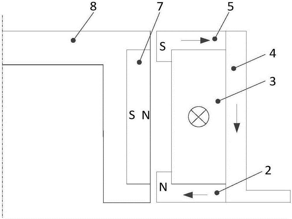 Electromagnetic type active and passive integrated vibration isolator