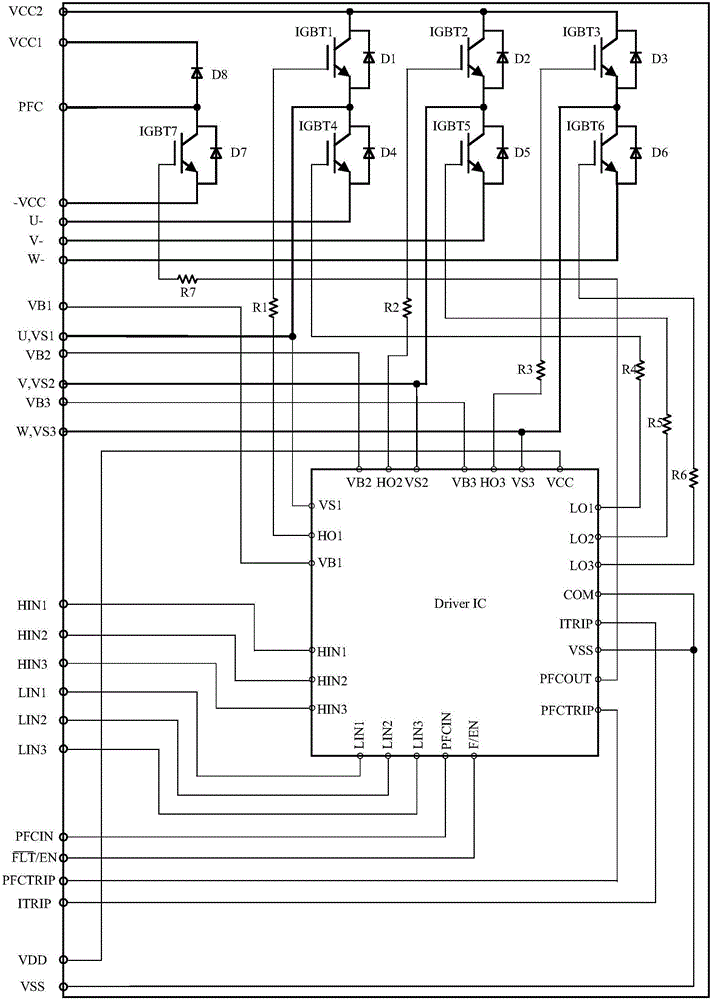 Intelligent power module, power electronic device and air conditioner