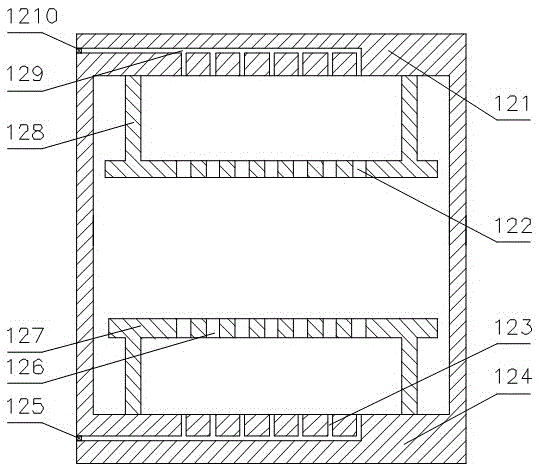 Plate multipoint progressive forming device