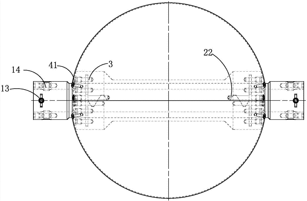 Split rotary rat-proof sphere