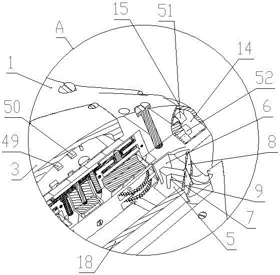 Profile modeling mechanical ray based on water spray promoting manner