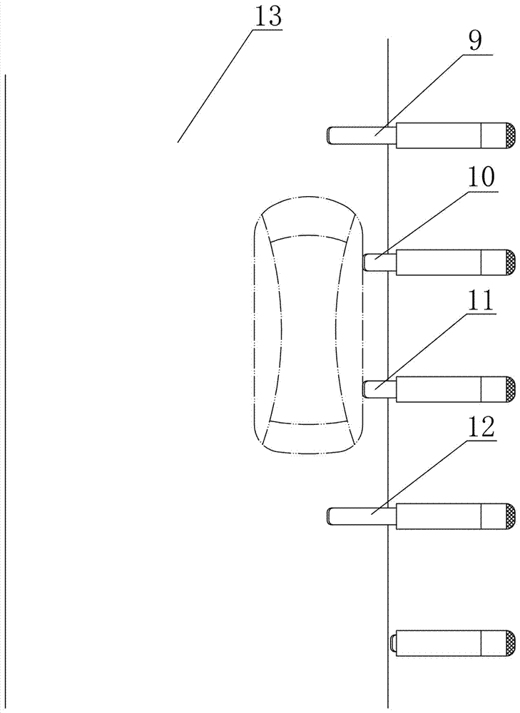 Mode for performing automatic charging management on roadside parking