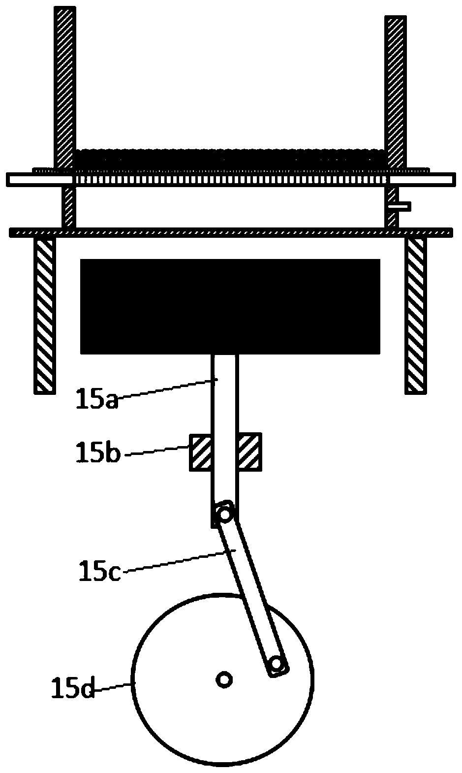 A dynamic magnetic particle combined membrane extraction device and extraction method