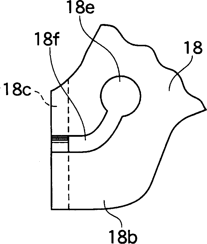 Motion device of drum type brake