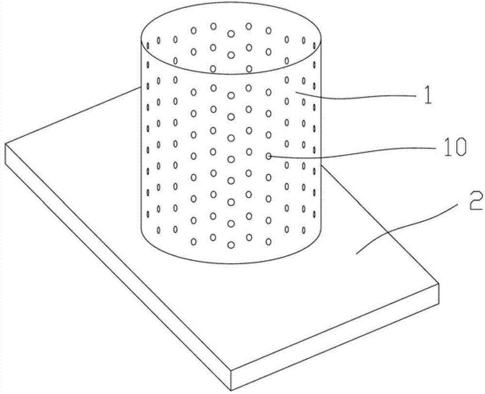 Physical control method for out-of-season blossoming of longans and culture container