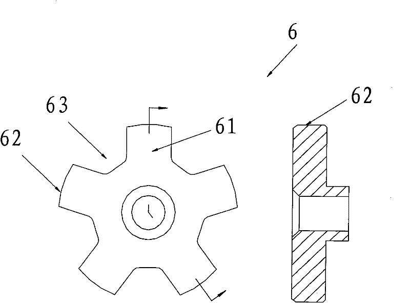 Valve core component and thermal expansion valve using same