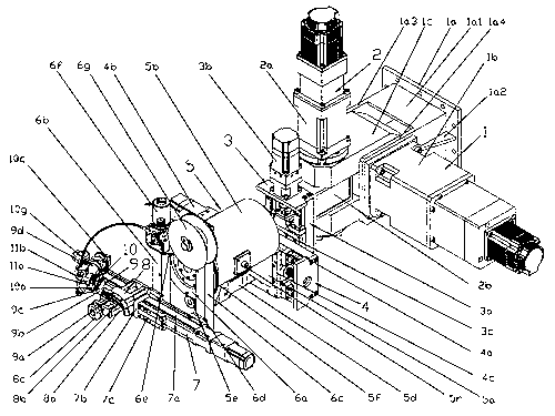 Flange sealing groove inner surface annular all-position TIG (Tungsten Inert Gas) automatic surface welding equipment and welding method thereof