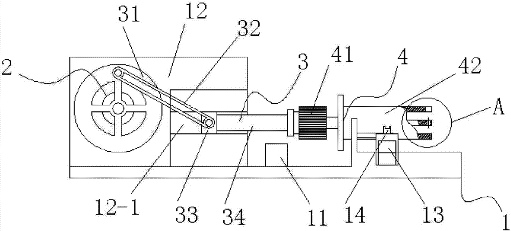 Automatic wire harness winding device