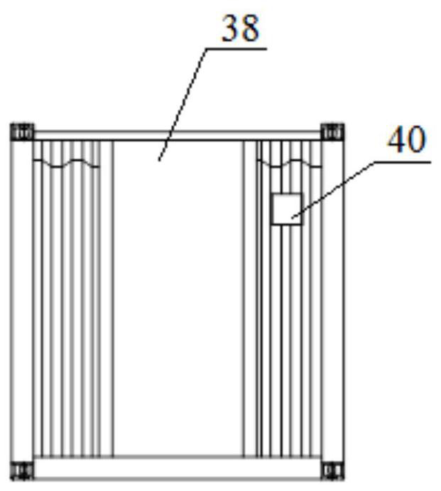 Construction method of skid-mounted integrated valve chamber equipment room