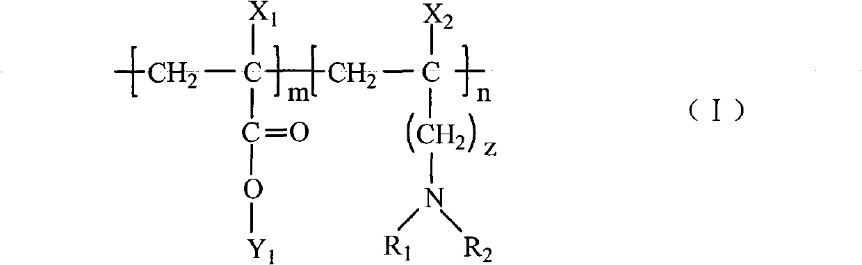 Block type polymer dispersant and preparation method thereof