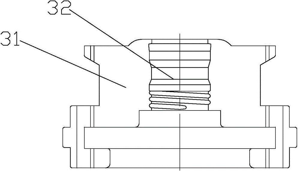 Neck mould being beneficial to exhausting