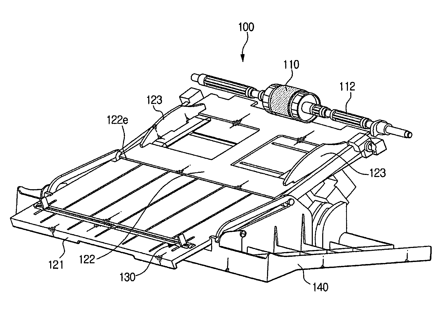 Versatile paper feeding device of image forming apparatus