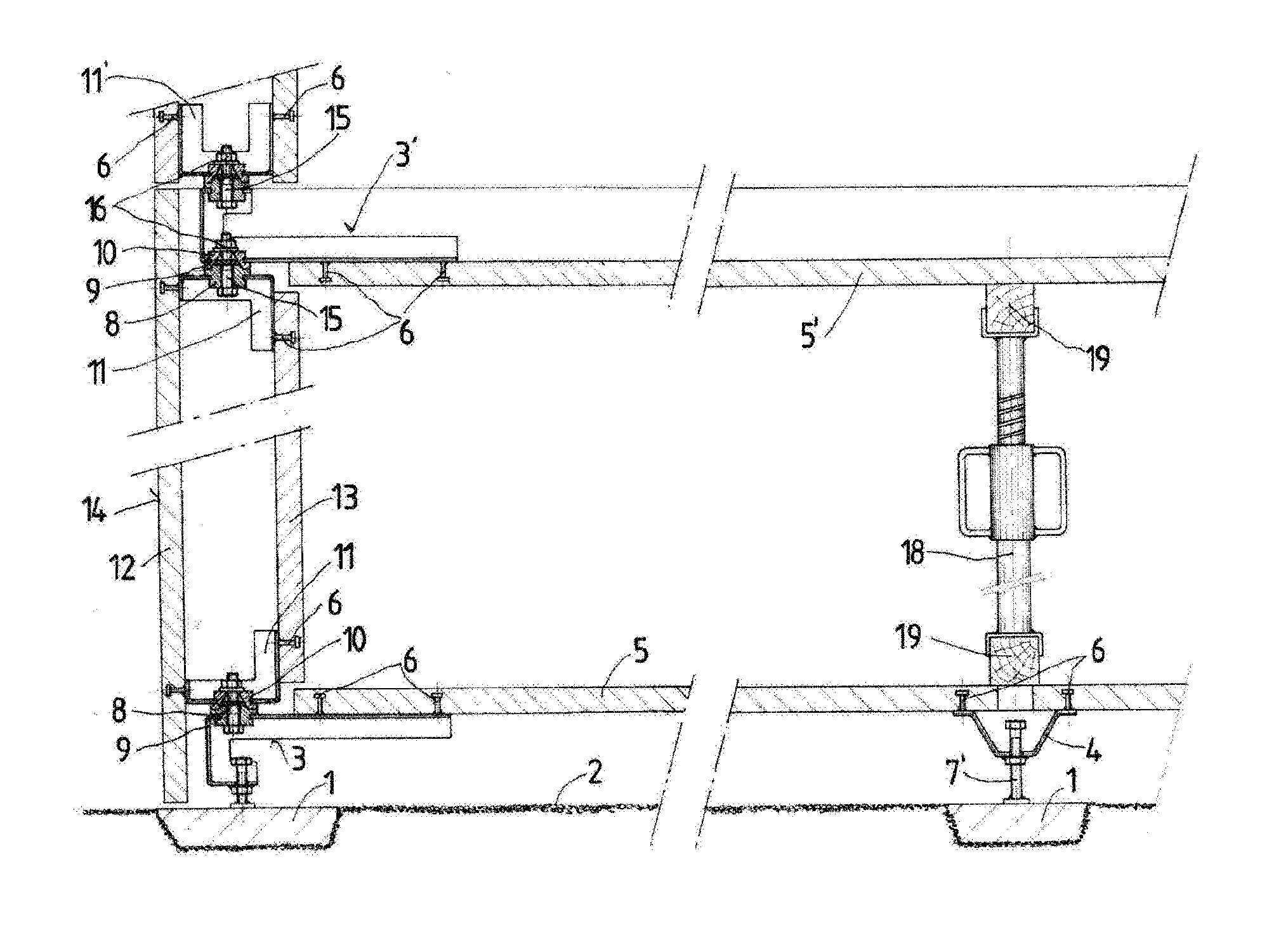 Method for producing prefabricated structural parts