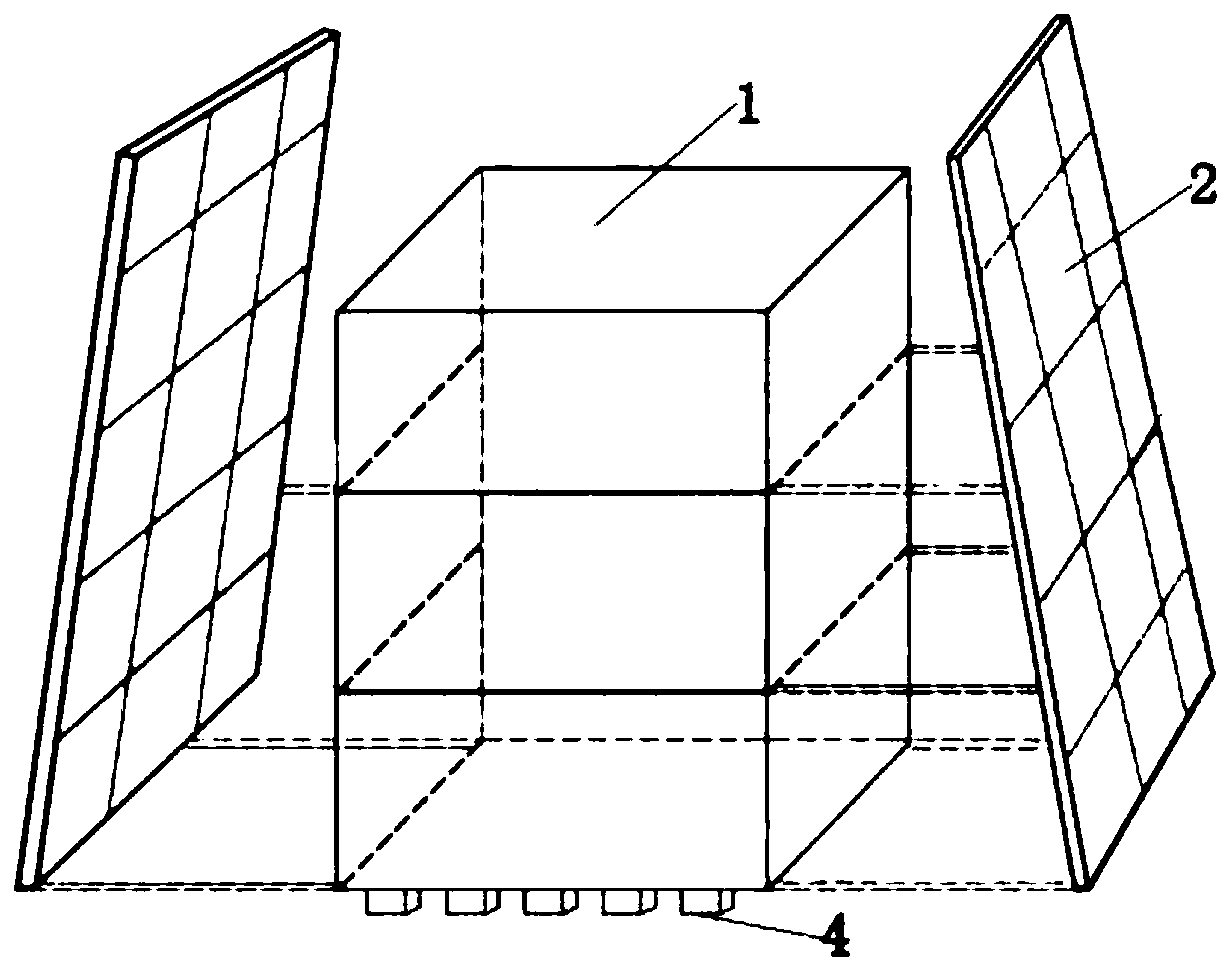 Agricultural production landscape structure for aerial agricultural planting development