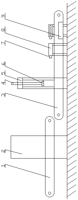 A logistics freight simulation loading system