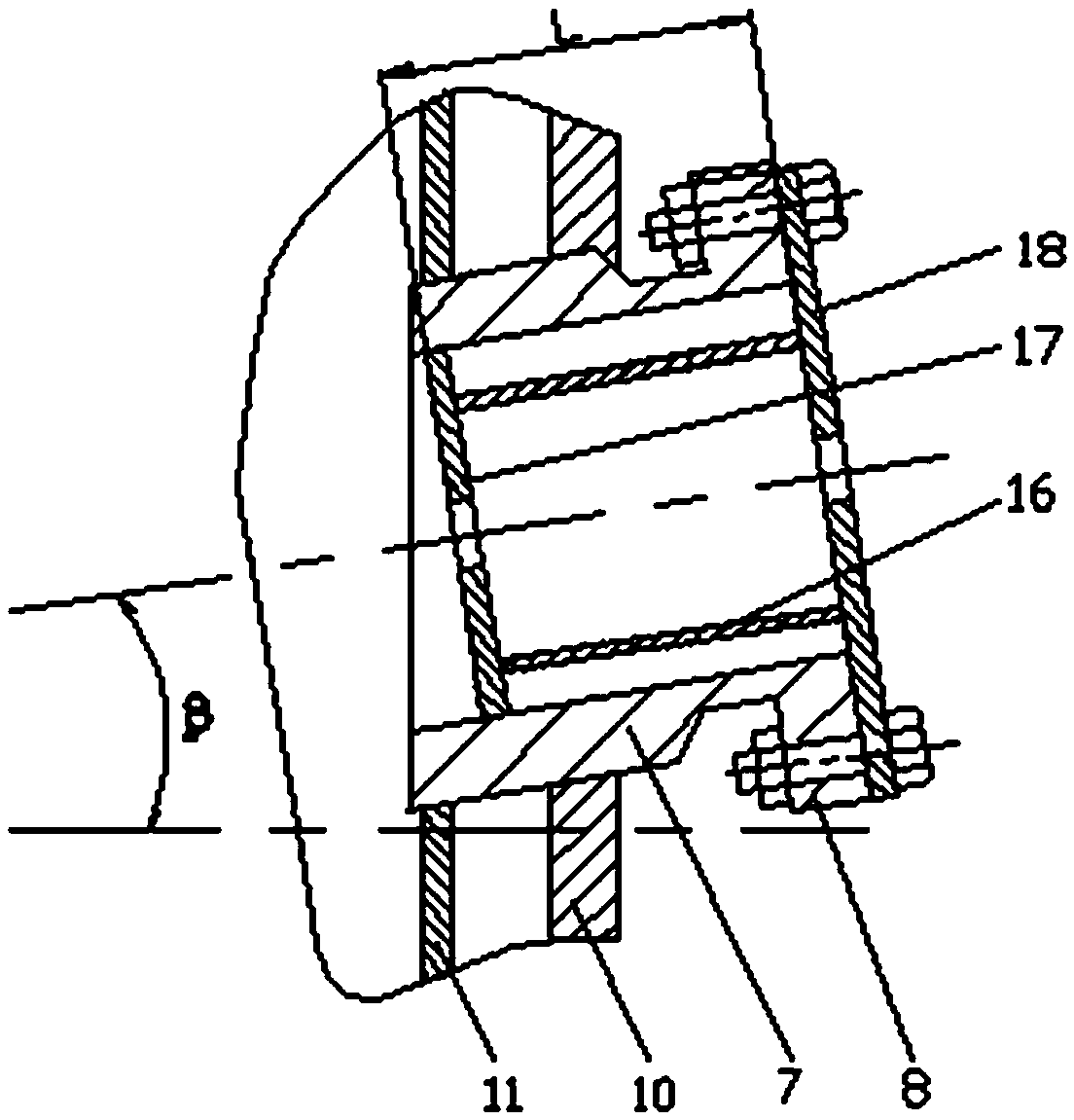 The Accurate Method of Assembling the Slanted Connecting Pipes on Large-diameter Metal Cylinders