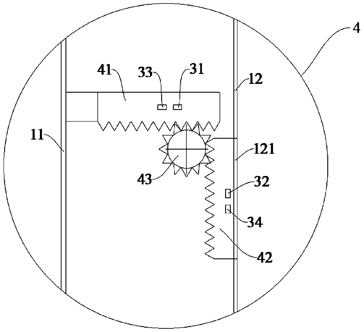 Base shock insulation and three-dimensional shock absorption structure of double containment vessel nuclear power plant.