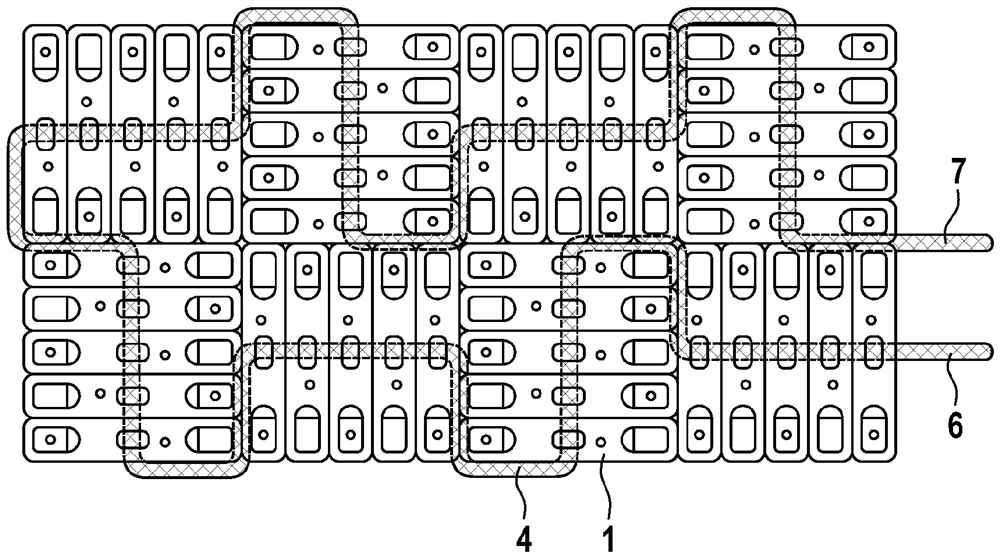 Method for manufacturing a cooling device for cooling a battery