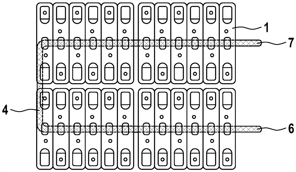 Method for manufacturing a cooling device for cooling a battery