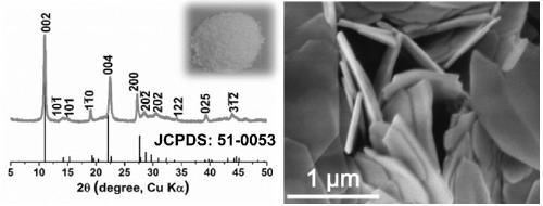 Preparation method of acid type niobium phosphate oxygen monoatomic layer sheet