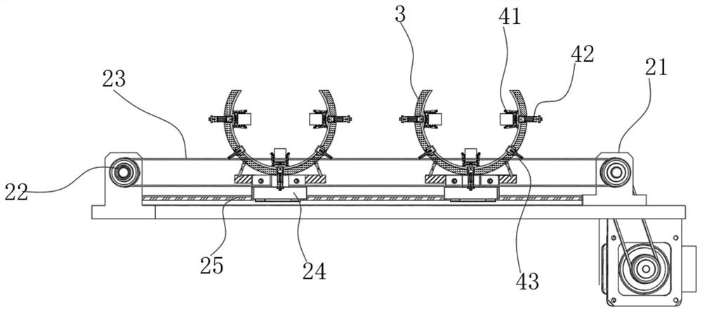 A fast fixing and cutting device of large diameter pipe wrench