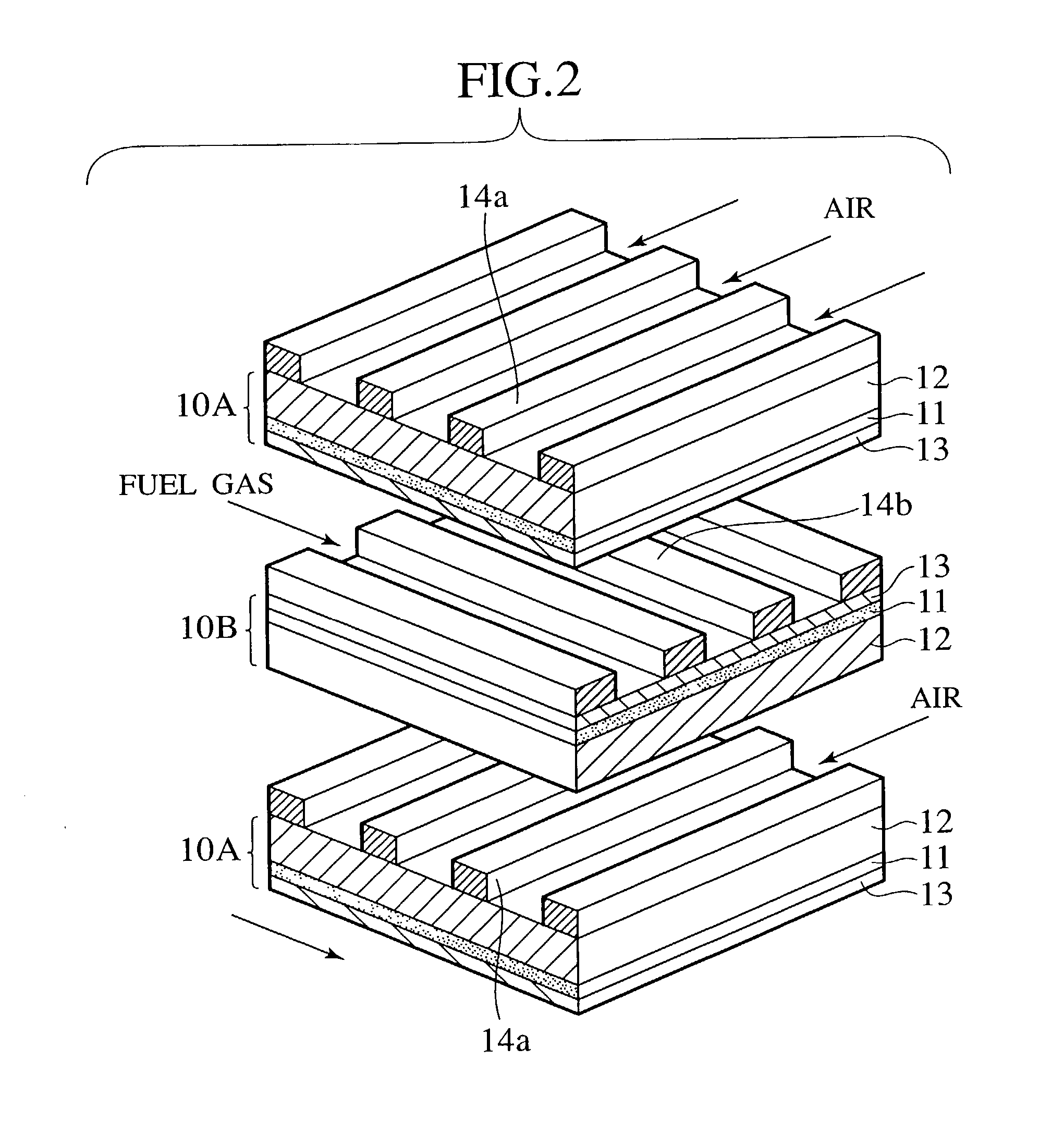 Solid oxide fuel cell stack and method of manufacturing the same