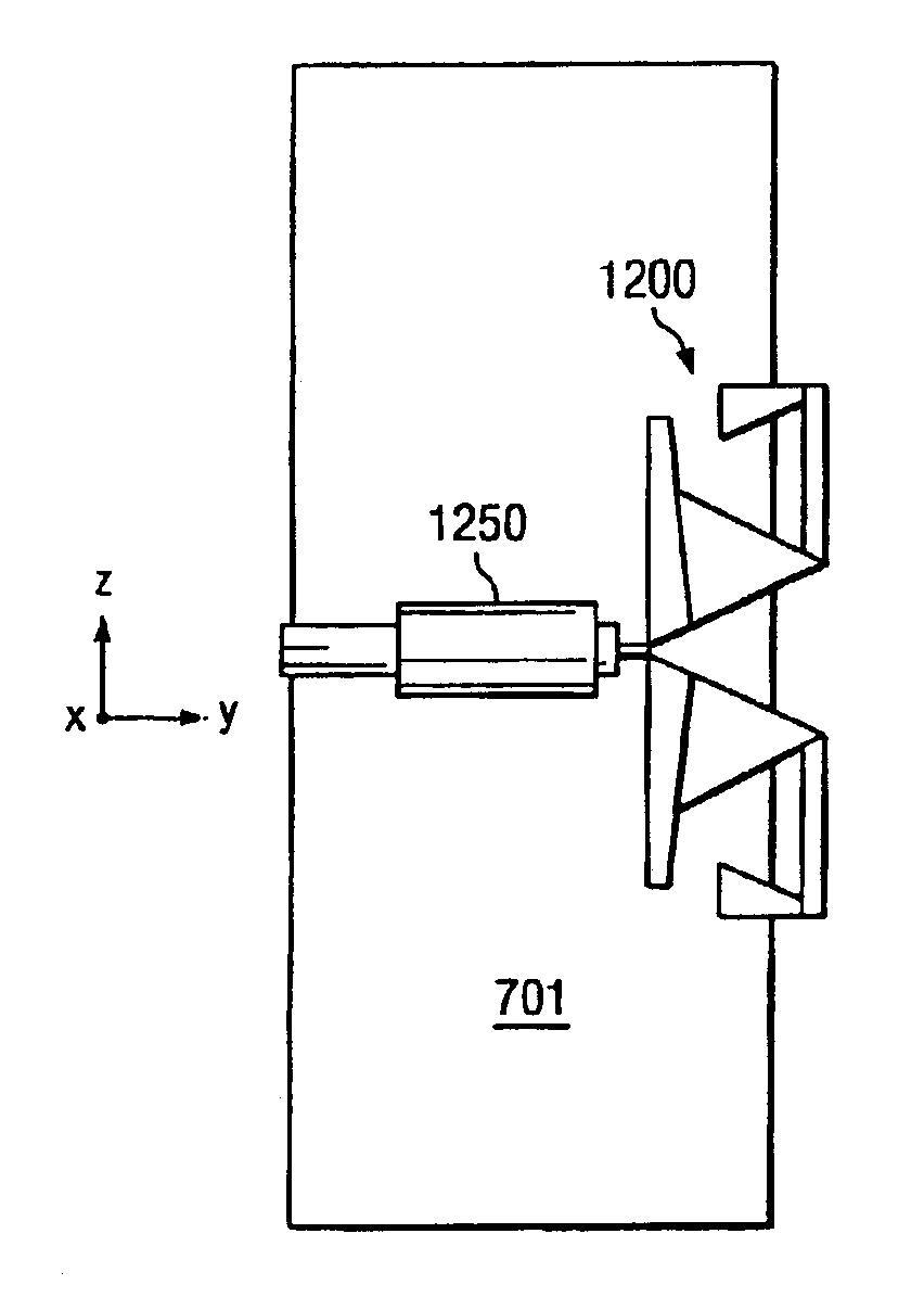 Multiband branch radiator antenna element