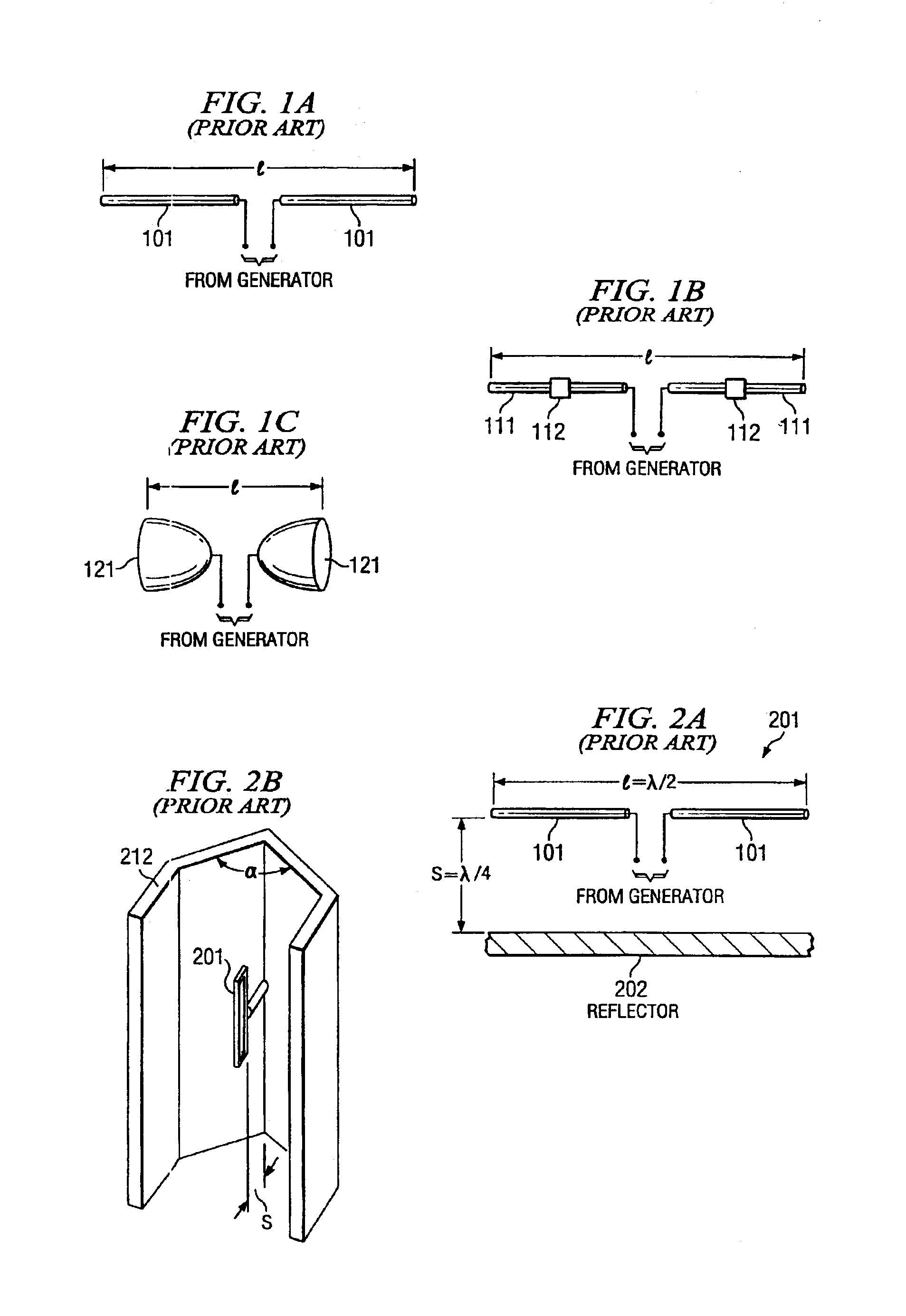 Multiband branch radiator antenna element