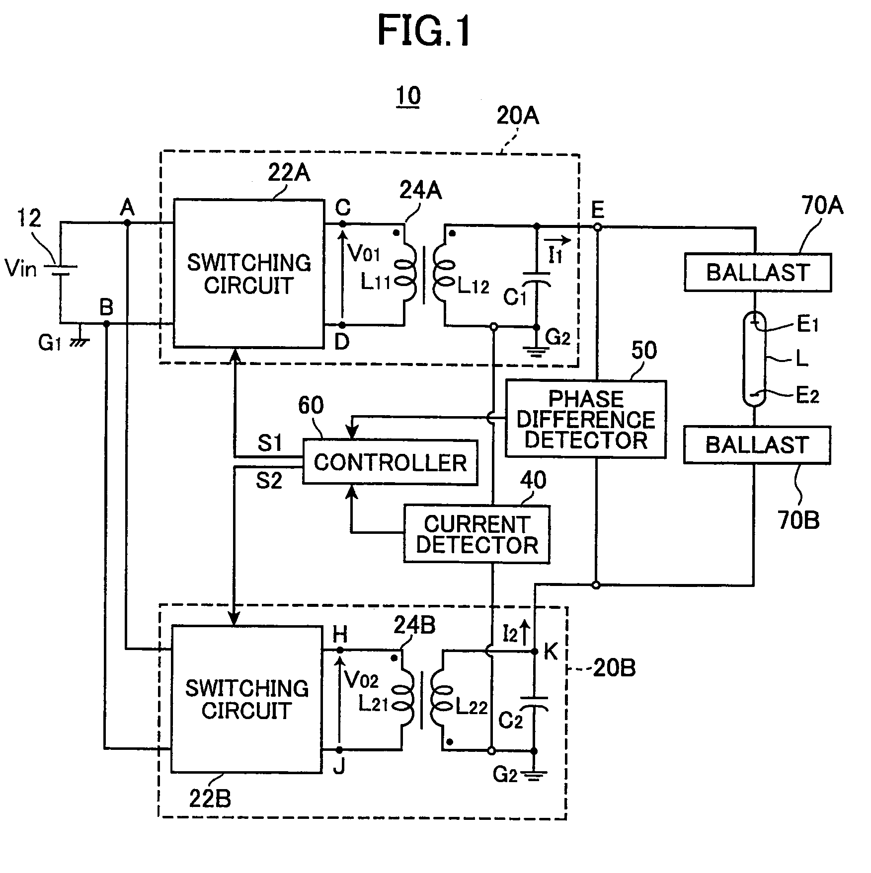 Discharge lamp lighting apparatus