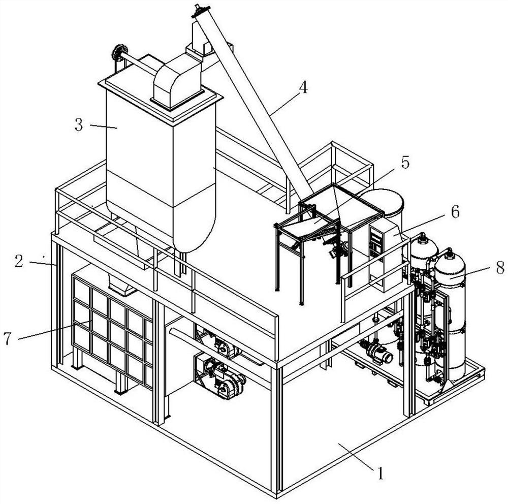 Device for destroying unqualified seeds in modern agriculture