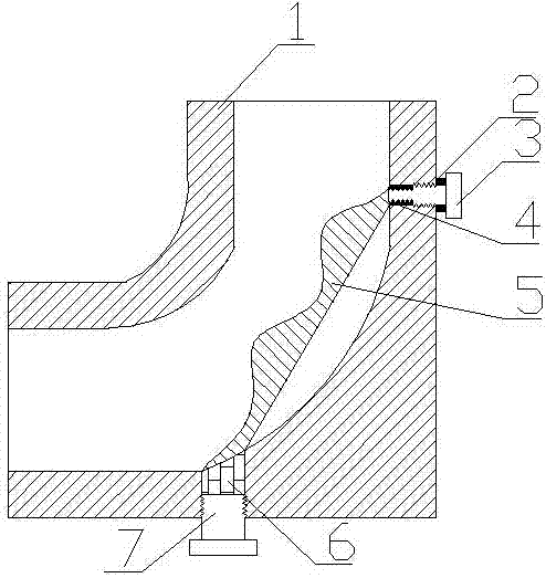 Pipe fitting with function of being capable of changing diameter and flow velocity