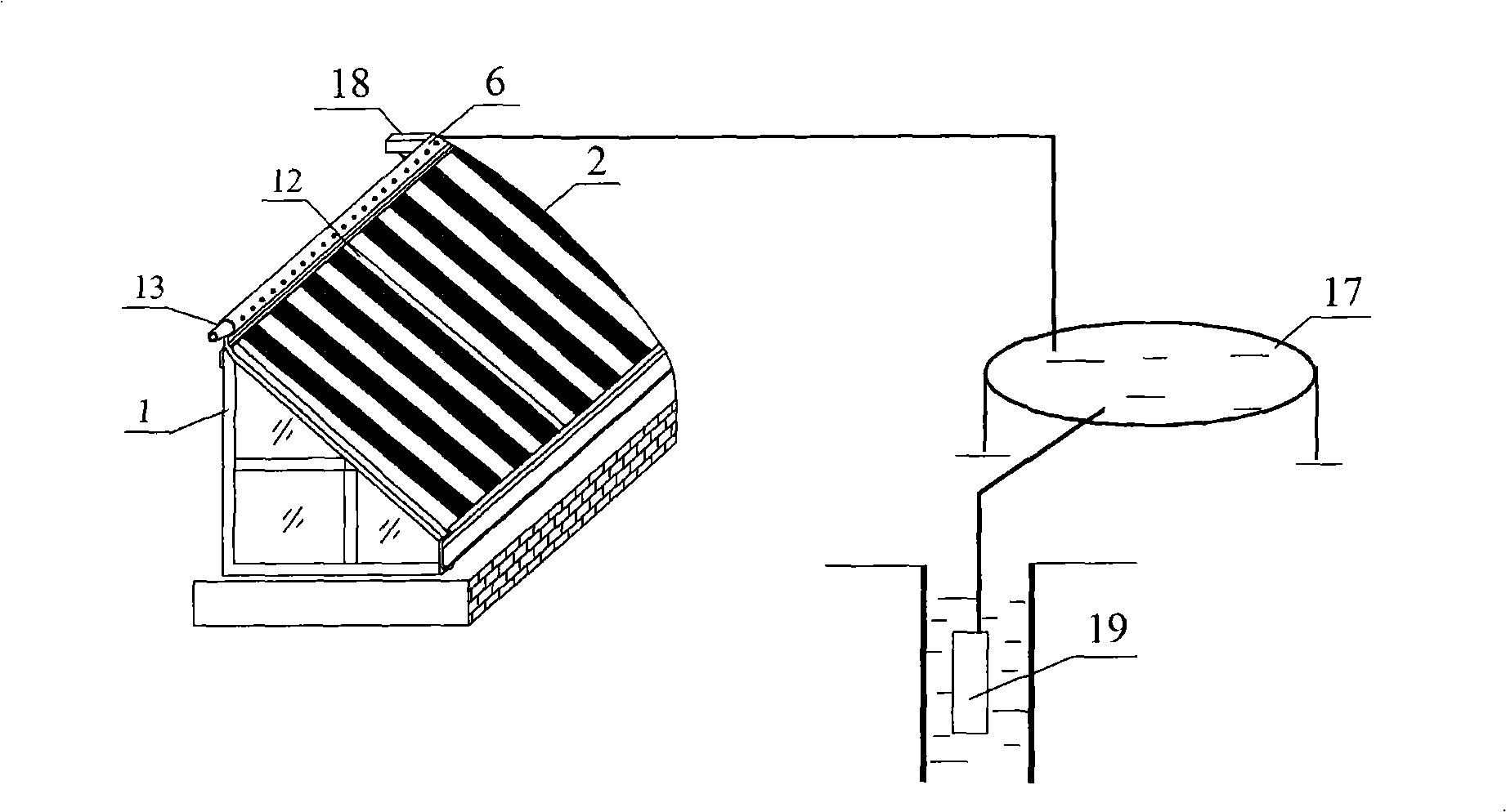 Solar photovoltaic green-house for rearing tomatoes