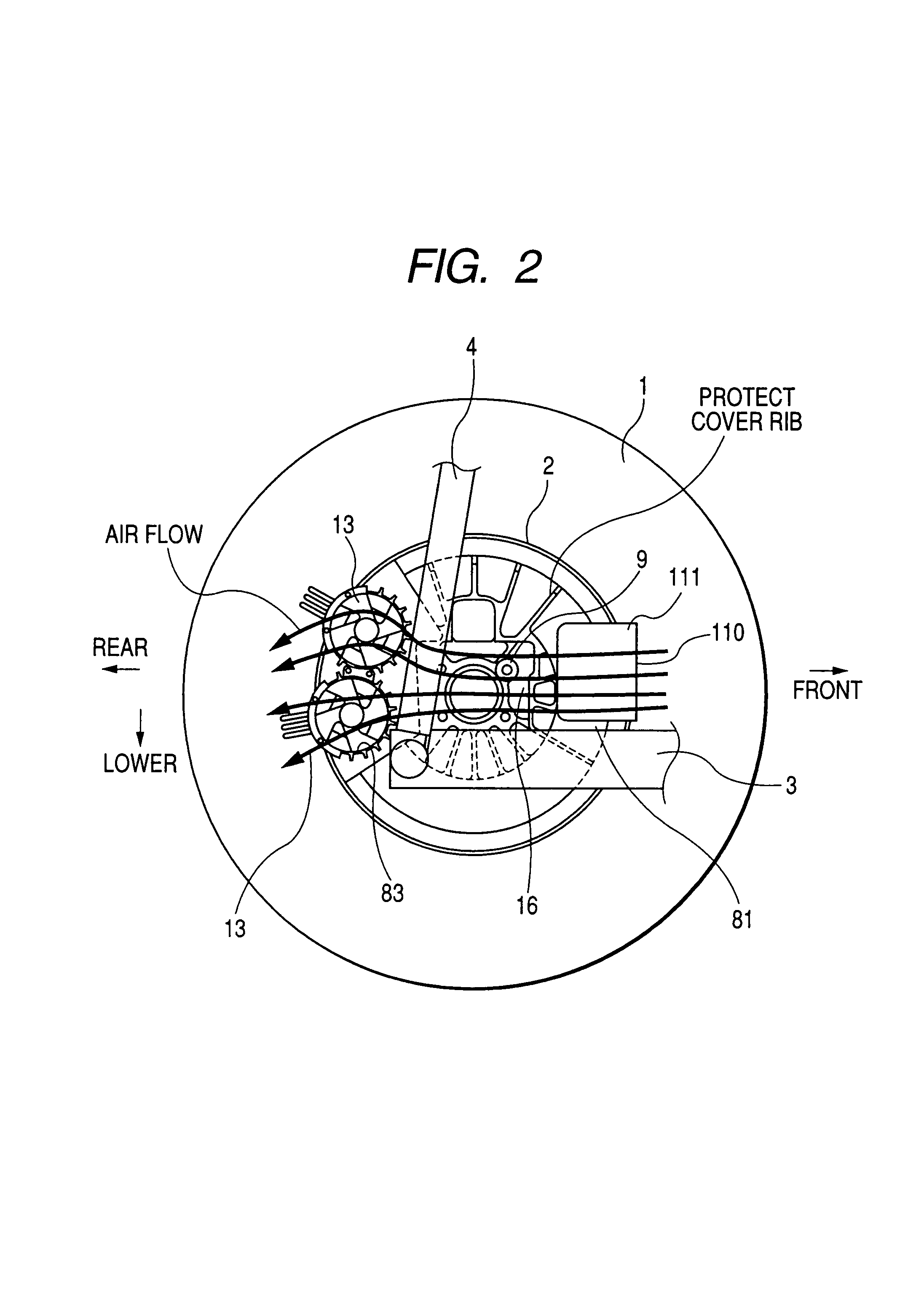 Electrically motorized wheel with protective cover