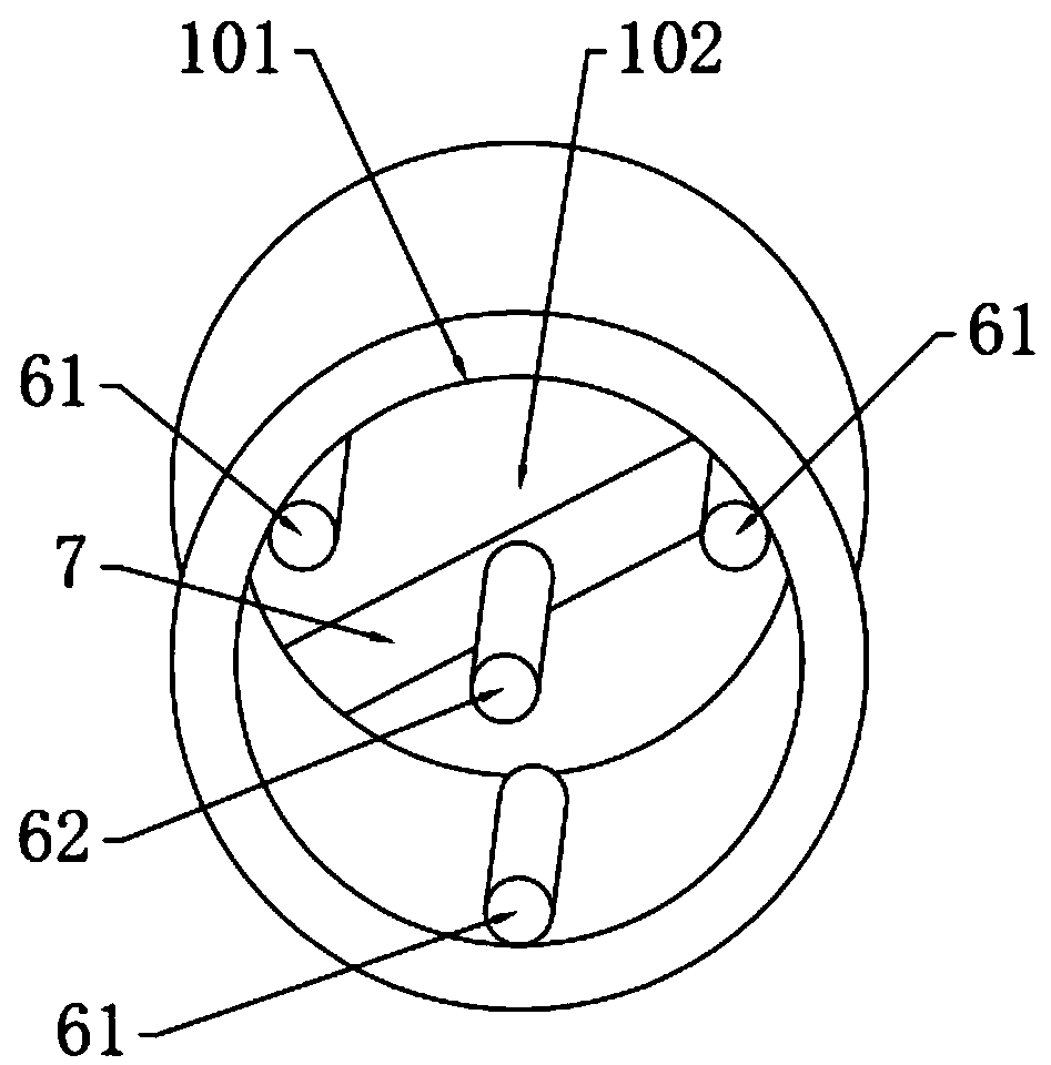 High-precision differential type diaphragm optical fiber pressure sensing system