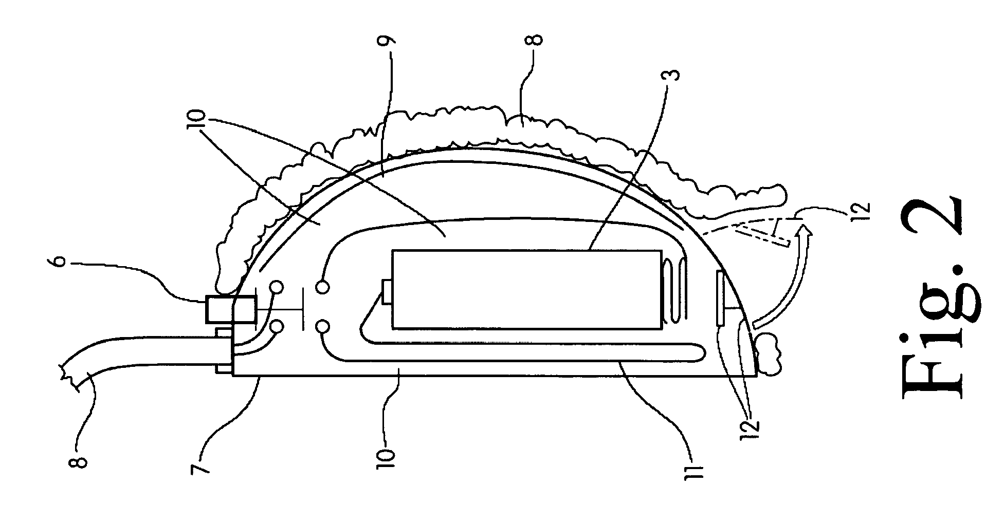 Heated Earmuff With Improved Frame and Heating Element